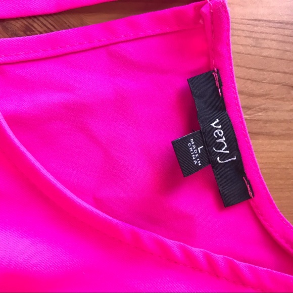 Hot Pink Dress - Picture 5 of 5